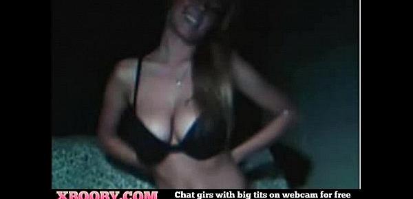  Msn WebcamHot Blonde with Big Tits Strips and